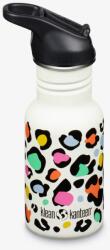 Klean Kanteen Sticla din otel pentru copii, Klean Kanteen Kid Classic Narrow 355ml , cu capac sport flip (1011207)