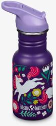 Klean Kanteen Sticla din otel pentru copii, Klean Kanteen Kid Classic Narrow 355ml , cu capac sport flip (1011206)