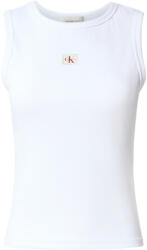 Calvin Klein Top A-Wvn Lbl 2X2 Cttn LV047C201G YAA brilliant white (LV047C201G YAA brilliant white)