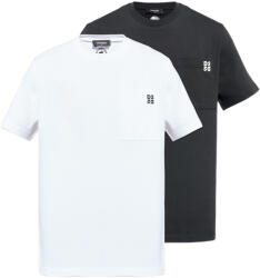 Dsquared2 T-Shirt S74GD1475D20033 963 white + black (S74GD1475D20033 963 white + black)