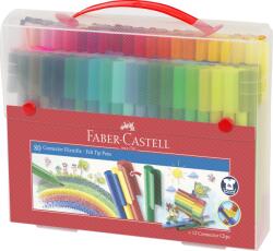 Faber-Castell Carioci 80 Culori Connector Cut Cadou Faber-castell