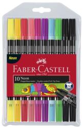 Faber-Castell Carioci 10 Culori 2 Capete Culori Neon Faber-castell