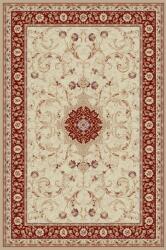 LOTOS Covor Clasic, Lotos 523, Crem Rosu, Diverse Dimensiuni (4823057604078) Covor