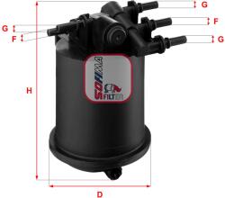 SOFIMA filtru combustibil SOFIMA S 4086 NR (S 4086 NR) - automobilus