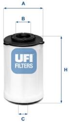 UFI Filtru combustibil UFI 26. H2O. 03 (26.H2O.03) - fixbox