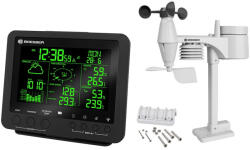 Bresser 5 az 1-ben színes kijelzős időjárás állomás, fekete (73260)