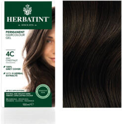 Herbatint 4c hamvas gesztenye hajfesték 150 ml - biogo