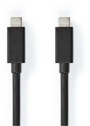 Nedis CCGL64020BK10 USB kábel USB 3.2 Gen 2x2 1 M USB C Fekete (CCGL64020BK10)
