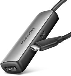 AXAGON RVC-HI8KPD, USB-C -> HDMI 2.1 redukce / adaptér, 8K/60Hz, 4K/144Hz, HDR10+, PD100W 0, 16 M USB C-típus HDMI + USB Type-C (RVC-HI8KPD) - easy-shop