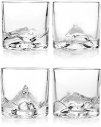 Liiton Peaks (Híres hegycsúcsok) 4db-os whiskey-s pohár szett (L20800)