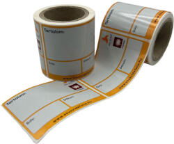 Air Zero öntapadó címke vákuumtasakokhoz - 100 db, írható (AZEXC)