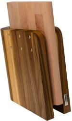 Arte Legno Artelegno Grand Prix - mágneses diófa késblokk - bükkfa vágódeszkával (86/WL)