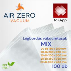 Air Zero légbordás vákuumtasak (100db/csom) (AZEXMix)
