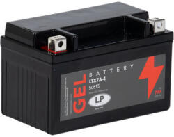 Landport GEL 7Ah 120A left+ LTX7A-4