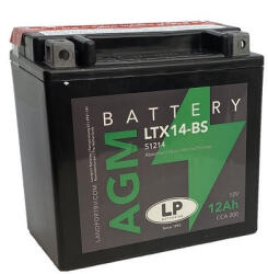 Landport AGM 12Ah 200A left+ LTX14-BS