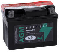 Landport AGM 3Ah 50A right+ LTX4L-BS
