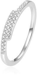 Beneto Csillogó ezüst gyűrű cirkónium kövekkel AGG259 50 mm