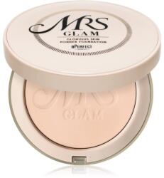 BPerfect Mrs Glam Glorious Skin kompakt púder matt hatásért árnyalat 01 Light Pink 70 g