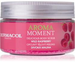 Dermacol Aroma Moment Wild Raspberry cukros test peeling málna illatú 200 g