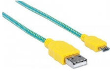 ICINTRACOM MANHATTAN Kábel Micro USB több színben 1db (394161) (394161)