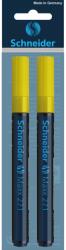Schneider 271 festékmarker készlet, 2db, 1-2 mm, Sárga