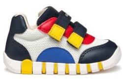 GEOX fiú sportcipő, 304614965, Ekobőr, 18 EU, Kék (0000304614965_18)