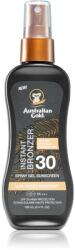 Australian Gold Instant Bronzer tratament pentru protectie solara cu efect autobronzant SPF 30 100 ml