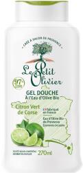 Le Petit Olivier Hidratáló tusfürdő bio olívavízzel és korzikai lime-mal, Le Petit Olivier, 270 ml
