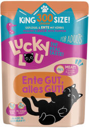 Lucky Lou 6x300g Lucky Lou Adult Szárnyas & kacsa nedves macskatáp