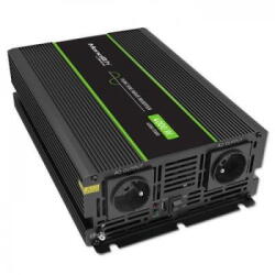 Qoltec Pure Sine Wave Inverter Monolith, 2000W, 4000W (51939) - vexio
