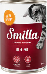Smilla 24x400g Smilla marha & pulyka nedves macskatáp