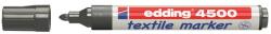 edding Textilmarker, 2-3 mm, kúpos, EDDING "4500", szürke (corTED4500SZ)