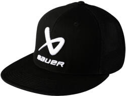 Bauer Core Flat Brim Snapback Black Férfibaseballsapka