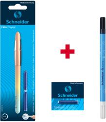 Schneider Voyage toll + 2 utántöltő/bliszter, Pasztellrózsaszín + Tollpatron 6 db/doboz + Corry tinta eltávolító toll