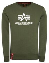 Alpha Industries Férfi pulóver, Alpha Industries, 207376946, Pamut/Poliészter, 2XL INTL, Zöld (0000207376946_XXL)