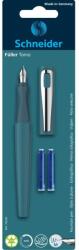 Schneider Tomo töltőtoll + 2 utántöltő/bliszter, Zöld