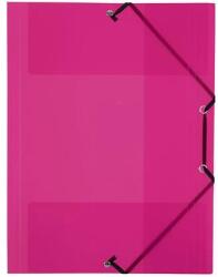 Viquel Gumis mappa, 15 mm, PP, A4, VIQUEL "Propyglass", piros (IV113375)