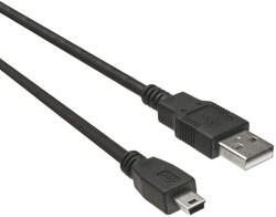 PremiumCord USB 2.0 - mini USB kábel fekete 3m (KU2M3A) (KU2M3A)