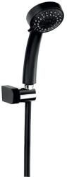 FERRO Set de para de dus cu suport si furtun, Ferro, negru (MINI869.6)