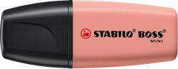 STABILO BOSS MINI NatureVibes vörösbarna szövegkiemelő (07/175-11) - officedepot