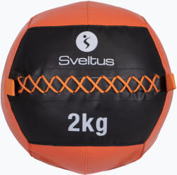 Sveltus Minge medicinală Sveltus Wall Ball 2 kg black/red