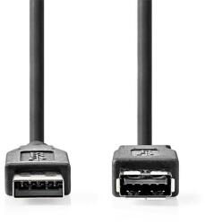 Nedis CCGL61010BK30 USB3.2 prelungire / cablu prelungitor, USB 3.2 Gen 1, USB A plug, USB A socket, 5 Gbps, lungime 3m, (CCGL61010BK30)