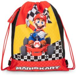 Panini Ученическа спортна торба Panini Super Mario - Mariokart, Red (71881)