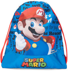 Panini Ученическа спортна торба Panini Super Mario - Blue (69999)