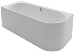 Kreiner Exklusiv Cada freestanding Kreiner Andrea 175x75 cm finisaj alb stanga lipita de perete, BTW (V000095)