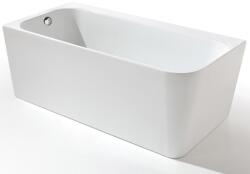 Kreiner Exklusiv Cada freestanding Kreiner Maggie 160x75 cm finisaj alb stanga lipita de perete, BTW (V000038)