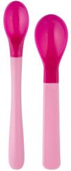 Canpol babies Canpol babies, set de linguri de schimbare a culorii, roz, 2 buc Set pentru masa bebelusi