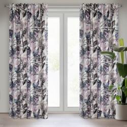 Takoy Draperie LILIA în stil eco cu imprimeu pictat de frunze colorate 140 x 270 cm
