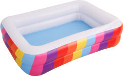 avenli Nagy Gyerekmedence Téglalap Alakú Szivárvány Színű 195x140x47cm Kor: 6+Év (51470) - fizz
