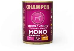 CHAMPER Bones Joints Turkey monoprotein kutyatáp pulykahússal 400 g